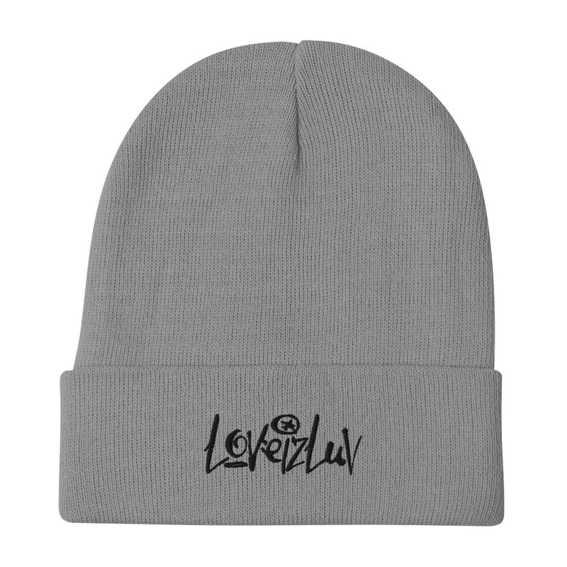 LoveizLuv Embroidered Beanie