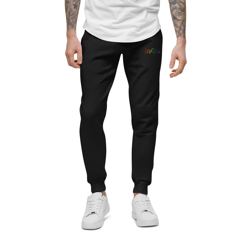LoveizLuv Unisex embroidered fleece sweatpants