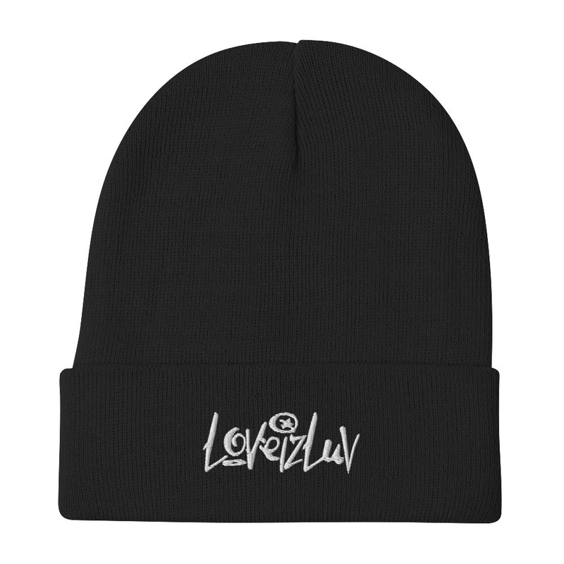 LoveizLuv Embroidered Beanie