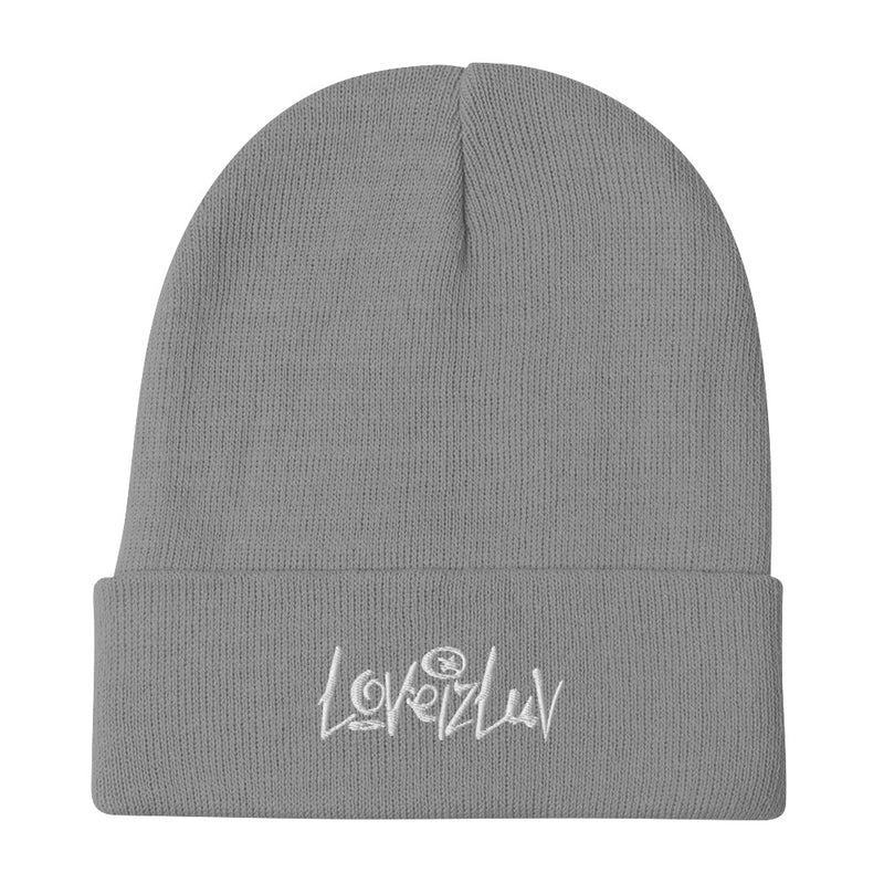 LoveizLuv Embroidered Beanie