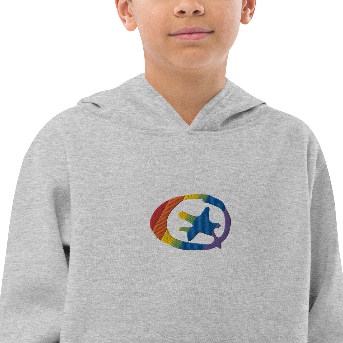 LoveizLuv Embroidered Kids fleece hoodie