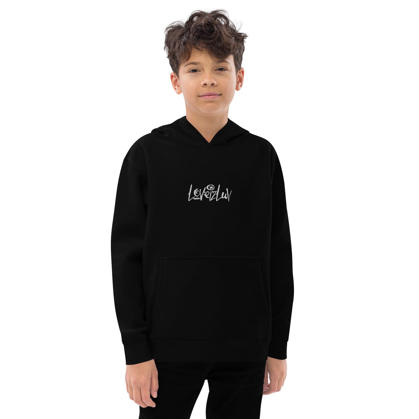 LoveizLuv Embroidered Kids fleece hoodie