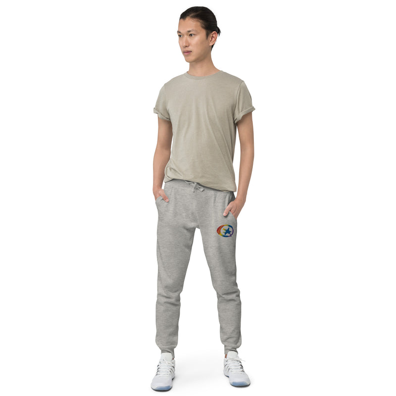LoveizLuv Unisex embroidered fleece sweatpants