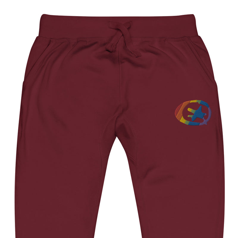 LoveizLuv Unisex embroidered fleece sweatpants