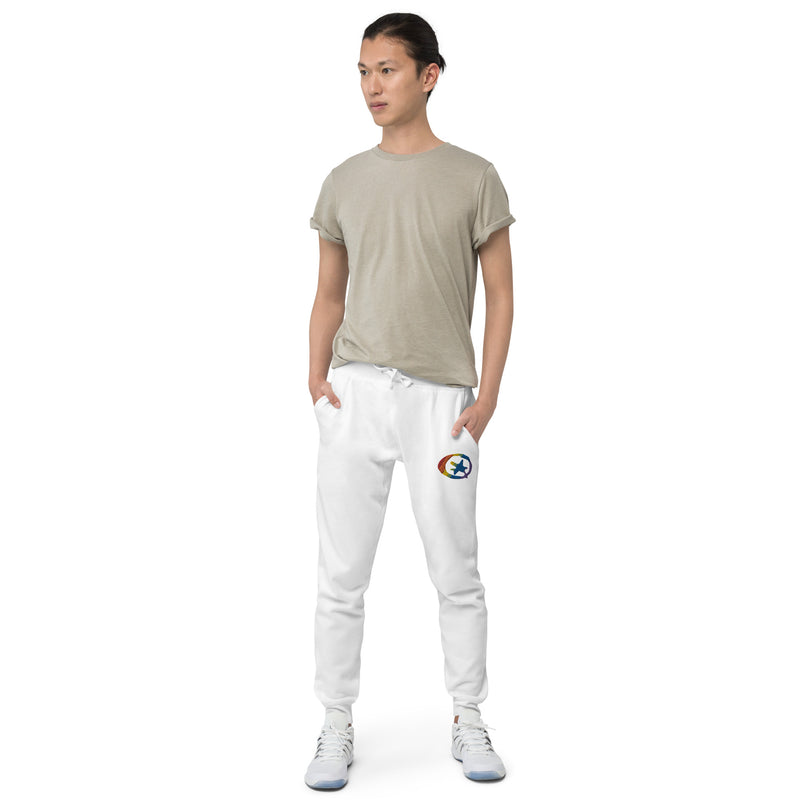 LoveizLuv Unisex embroidered fleece sweatpants